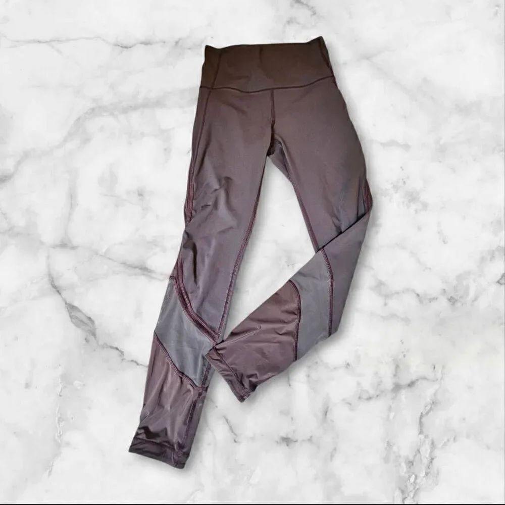 Lululemon Size 4 Purple Mesh 25"